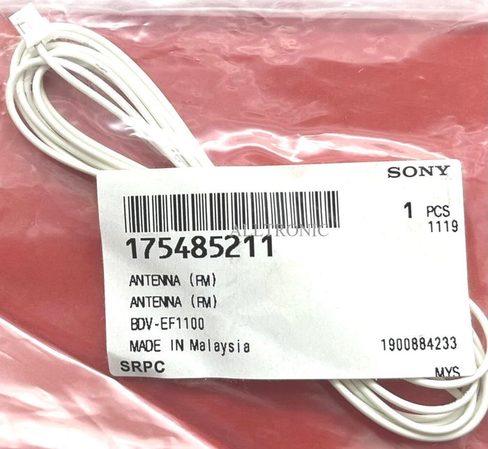 Genuine Audio DVD/BDV Antenna Cable 1-754-852-11 for Sony BDVEF1100