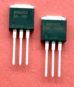 Power Transistor N-Mosfet / Switching Mosfet 20N60C3 TO262 GE