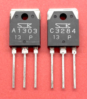 Audio Silicon PNP Power Amplifier Transistor 2SA1303 / 2SC3284 P-Rank Sanken Japan
