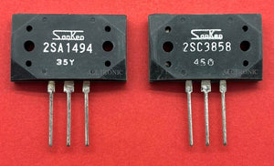 Original Audio Power Amplifier Transistor 2SA1494-Y / 2SC3858 O-Rank Sanken Japan