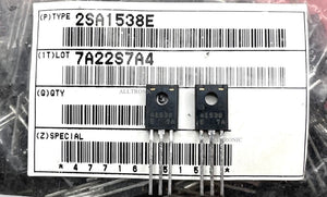 Original HD CRT Display Video Output Transistor 2SA1538-E / 2SA1538 TO126 Sanyo