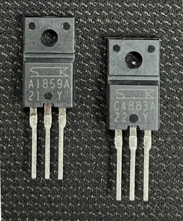 Original Power Switching Amplifier Transistor 2SA1859A / 2SC4883A TO220F Sanken