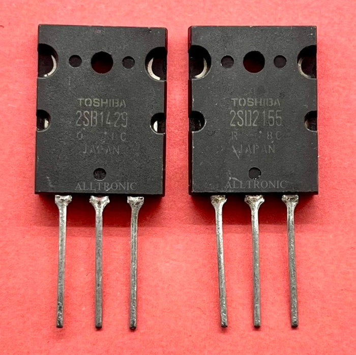 Genuine Audio Power Amplifier Transistor 2SB1429 / 2SD2155 TO3P-3L  Toshiba