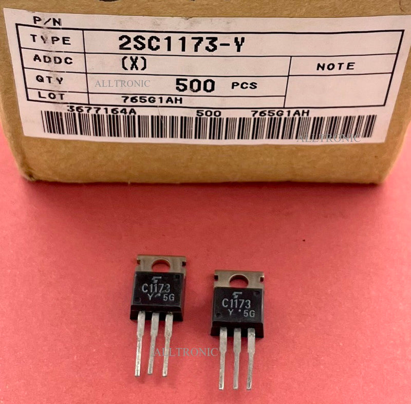 Genuine Silicon NPN Power Transistor 2SC1173-Y / C1173 TO220C Toshiba – Alltronic Computer Singapore