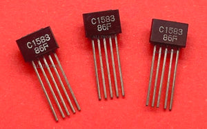 Vintage / Original Audio Transistor 2SC1583-F / C1583 TO71-2 Mitsubishi