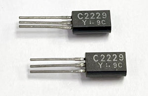 Original BW Tv Video Output Transistor 2SC2229 Y Rank  TO92 Toshiba