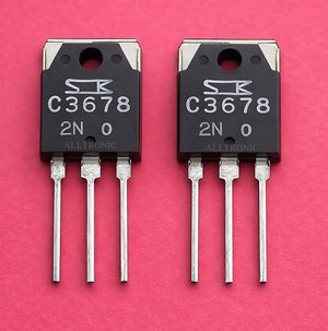Original Switching Voltage Regulating Power Transistor 2SC3678 TO3P Sanken Japan