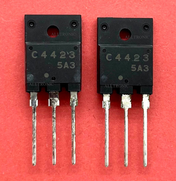 Power Switching Regulator Transistor 2SC4423 Brown Print TO3P Sanyo