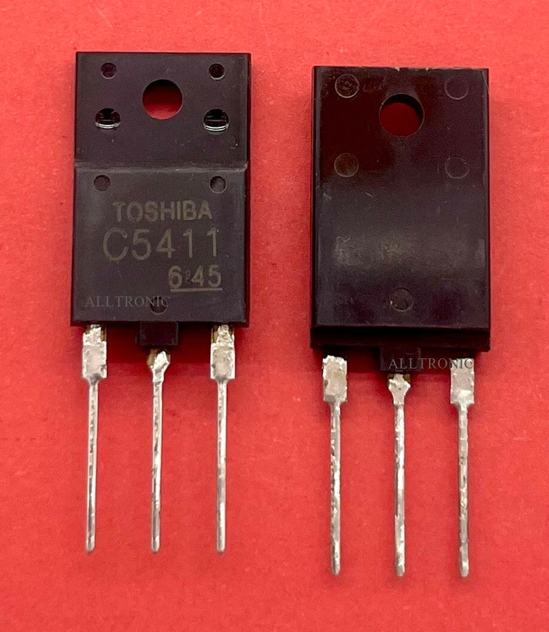 Horizontal Drive Transistor CRT Color TV Horizontal Output Deflection Transistor 2SC5411 TO3P Tosh ...