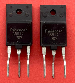 Genuine Color TV Horizontal Output Transistor 2SC5517 TO3PF Panasonic