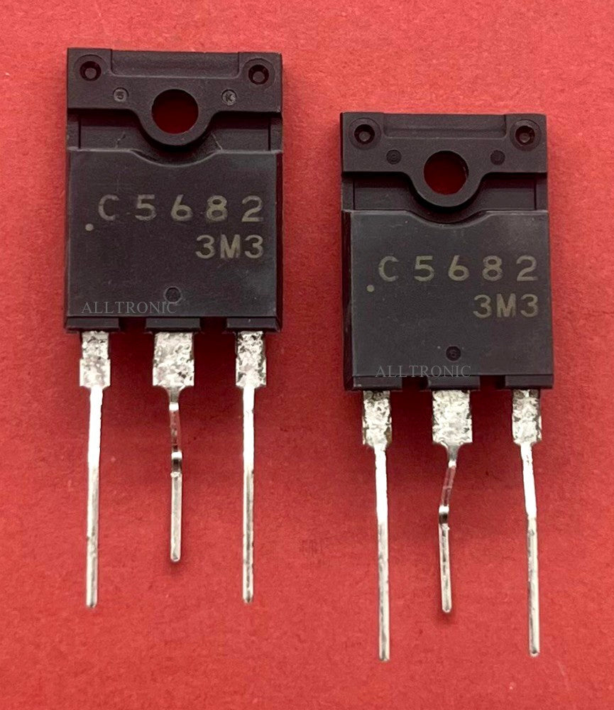 Color TV Horizontal Output Transistor 2SC5682 / C5682 TO3PML Sanyo ...