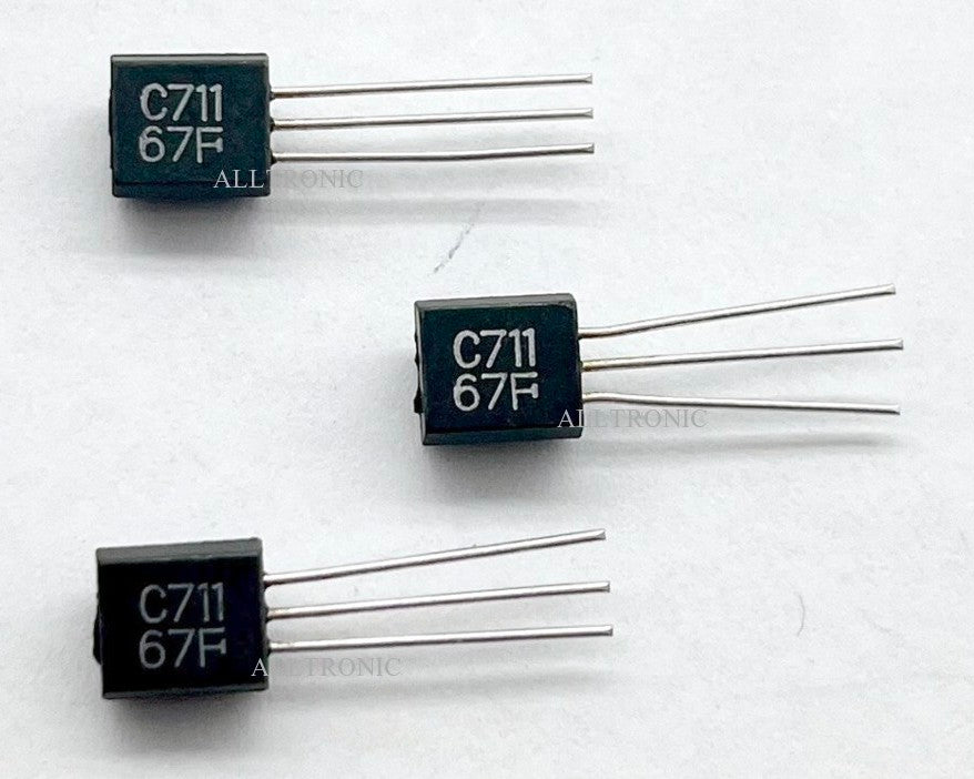 Vintage Transistor - Original Audio Transistor 2SC711-F / A711 Mitsubishi