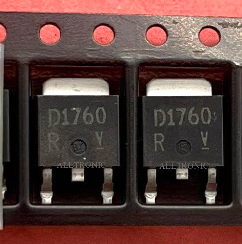 Genuine Audio Power Transistor 2SD1760 / D1760 50V/3Amp To252 Rohm