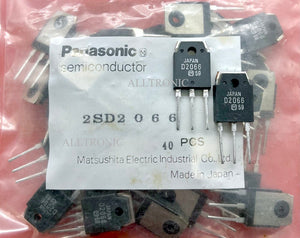 Genuine Silicon NPN High Power Amplifier Transistor 2SD2066 TO3PN Panasonic