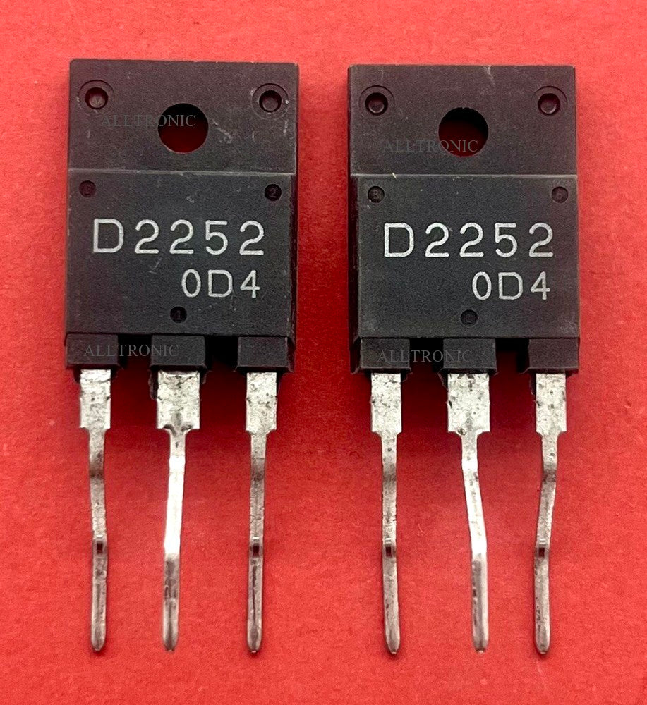 TV Horizontal Deflection Output Transistor 2SD2252 TO3PML Sanyo