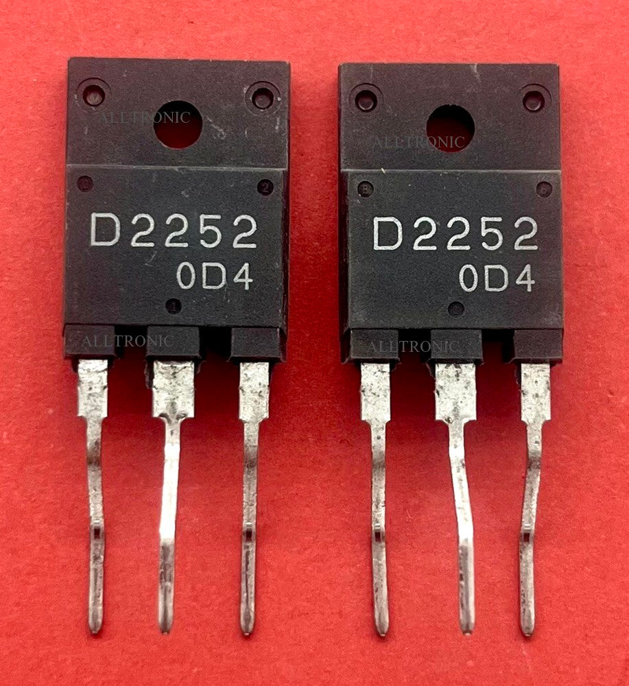 Horizontal Drive Transistor TV Horizontal Deflection Output Transistor 2SD2252 TO3PML Sanyo ...