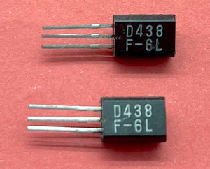 Vintage / Original Audio Transistor 2SD438 / D438 TO92 Sanyo