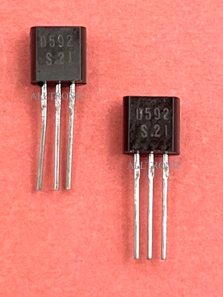 Vintage Transistor - Low Freq Output Amplifier Transistor 2SD592-S / 2SD592 TO92 Panasonic