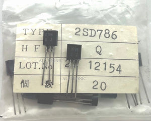 Vintage Transistor - Original Low Noise Audio Transistor 2SD786-Q / D786 Rohm
