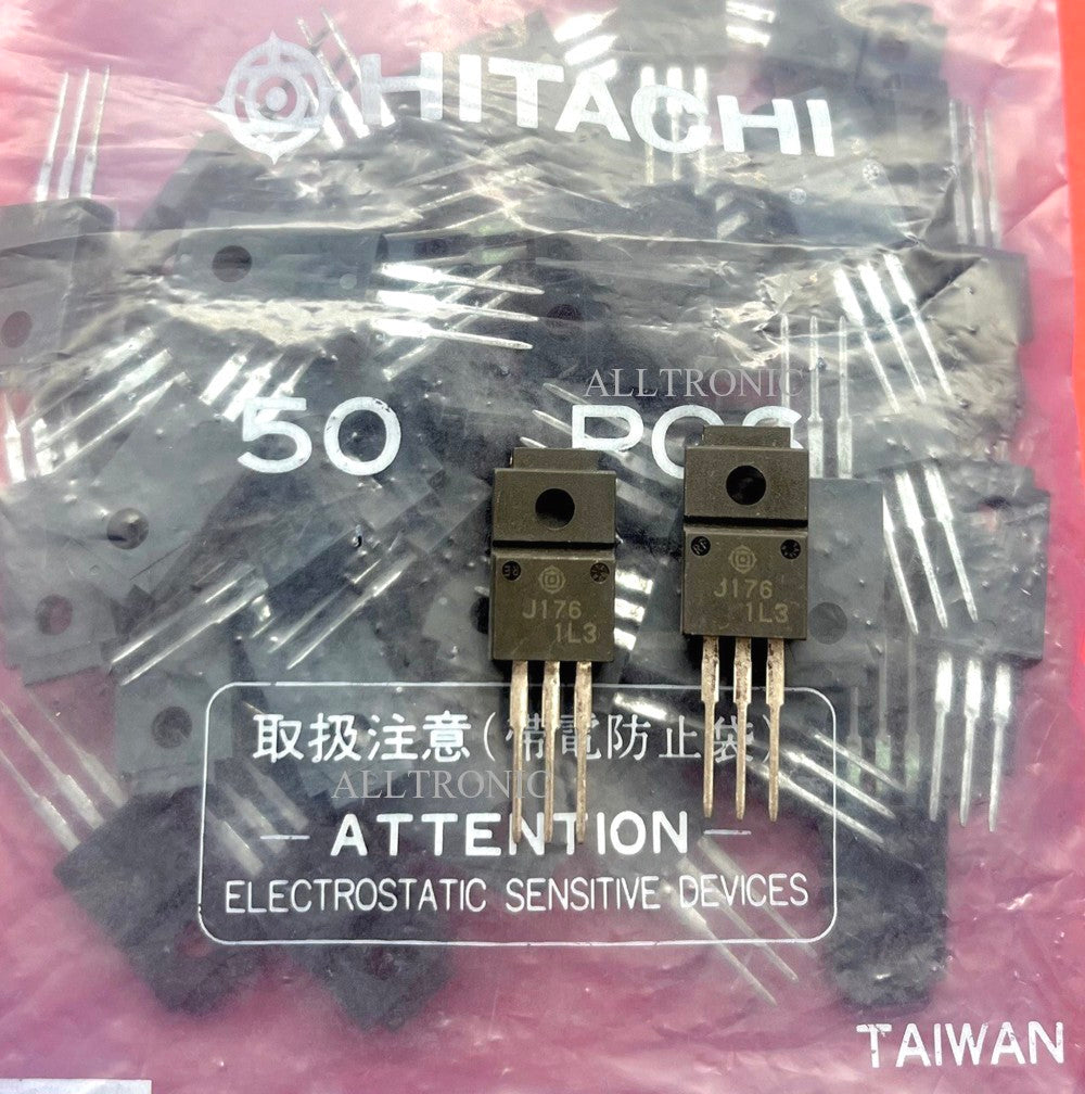 K176 Transistor Original P-Channel Power Mosfet 2SJ176 TO220 Hitachi – Alltronic ...