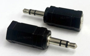 Audio Stereo Adaptor / Connector 2.5mm Female to 3.5mm Male /  2.5mm-3.5mm F/M