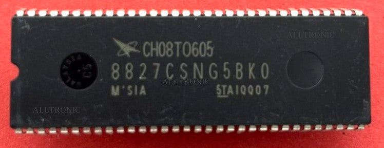 Color TV MicroP Controller IC 8827CSNG5BK0 = CH08T0605 Dip64  for AKAI TV