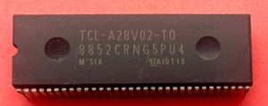 Color TV CPU / MicroP Controller IC 8852CRNG5PU4 / TCL-A28V02-T0 Dp64 - TCL