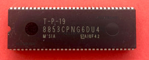 Color TV CPU / MicroP Controller IC 8853CPNG6DU4 / T-P-19 Dip64 Toshiba