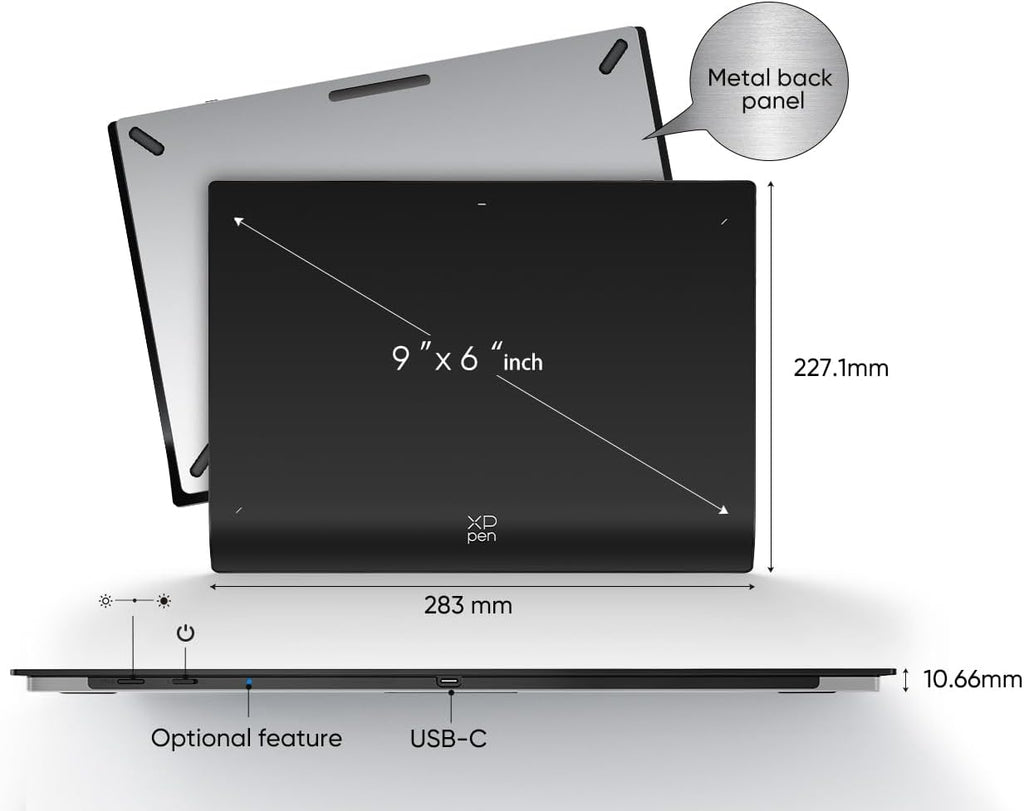 XP-PEN Deco Pro Gen 2 MW / LW / XLW Drawing Writing Tablet - 16K Pressure, X3 Pro Stylus , BT 5.0, Wireless Remote Bundled, for Windows, MAC OS, Chrome OS & Android