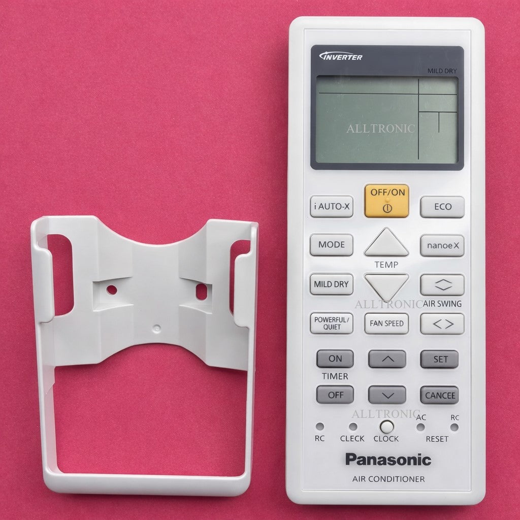 Genuine Air Con Remote Control 16330 + Holder for Panasonic Split unit