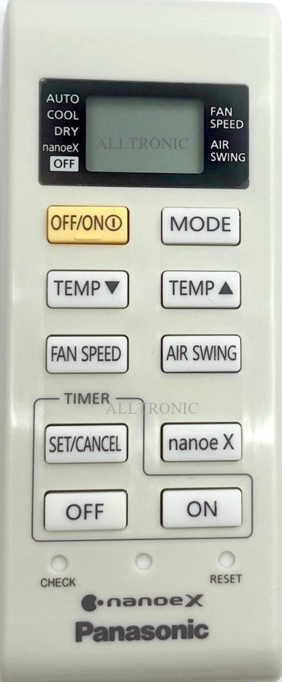 Genuine Air Con Remote Control 21700 nanoeX for Panasonic Split unit