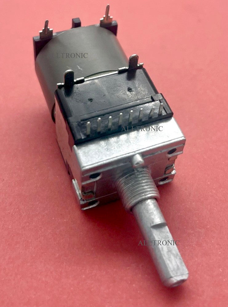 Genuine Audio Motorised Stereo Rotary Potentiometer 006M 100Kx2 18mm b ...