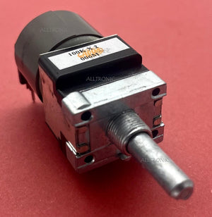 Genuine Audio Motorised Stereo Rotary Potentiometer 006M 100Kx2 18mm by Alps
