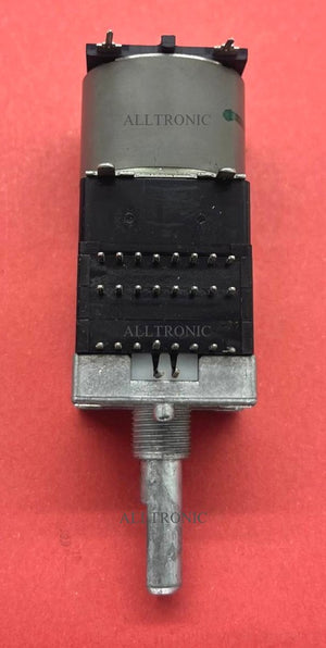 Genuine Audio Motorised Stereo Rotary Potentiometer 028M 100KAx6 18mm by Alps