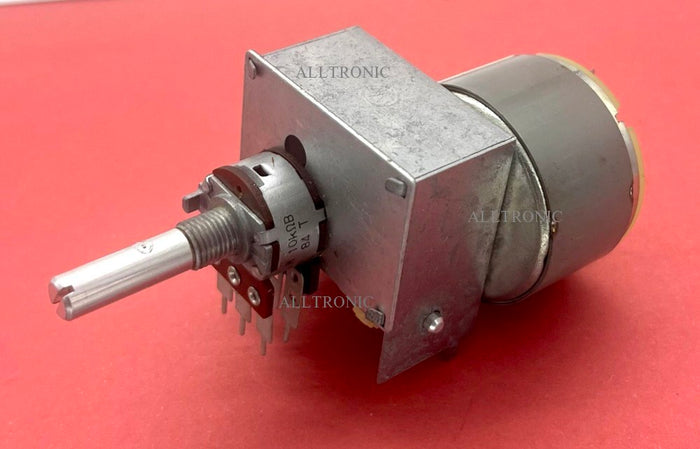 Genuine Audio Motorised Rotary Potentiometer 84T-M10KB 18mm w MMN-6C2HK Matsushita Motorby Alps