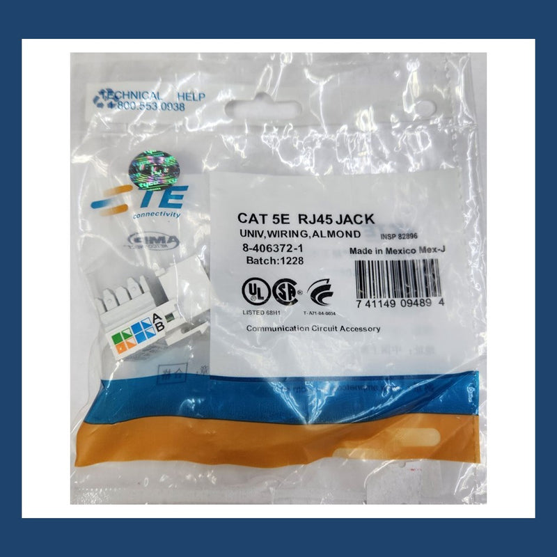 AMP CAT5e RJ45 Keystone Jack – Alltronic Computer Singapore