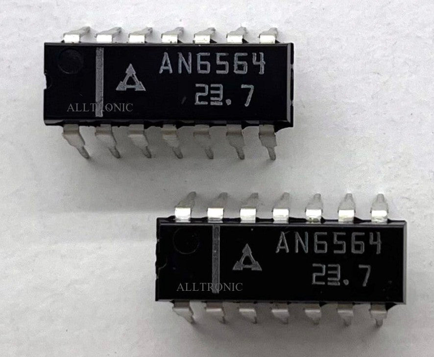 Genuine Audio Quadruple operational Amplifier IC AN6564 = AN1324 Dip14 Panasonic