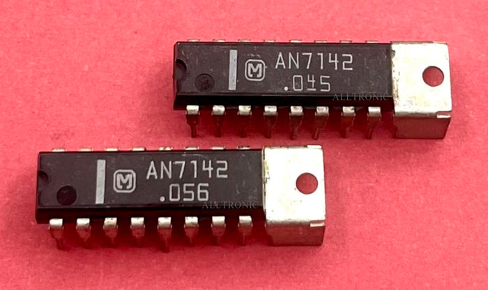 0Dual Audio Amplifier IC AN7142 Dip16  Matsushita for General Audio