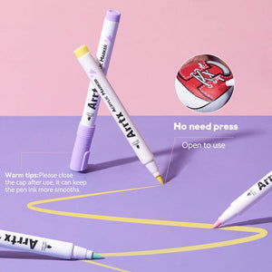 Arrtx 60 Colors Acrylic Marker Brush Tip Set B / Arrtx 60B