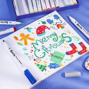 Arrtx 30 Colors Acrylic Paint Pens 30B Acrylic Markers