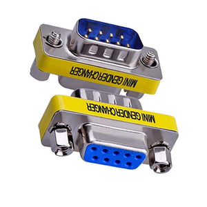 Adaptor / Connector RS232 DB9 Male/Female (Serial Gender Changer)