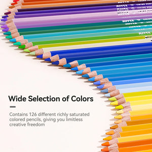 Arrtx 126 Colored Pencils Set Drawing Pencils