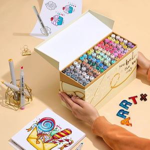 Arrtx 90 Oros Brush Alcohol Marker Set