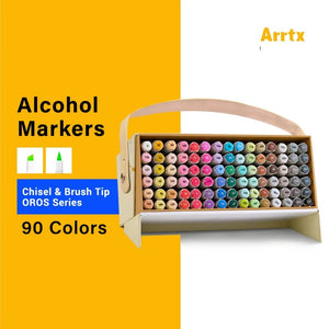 Arrtx 90 Oros Brush Alcohol Marker Set