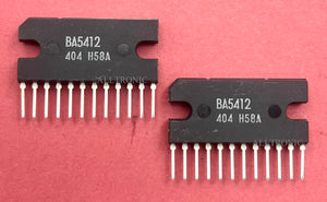 Original Audio Stereo Amplifier IC BA5412 Sip12 Rohm -  General Audio