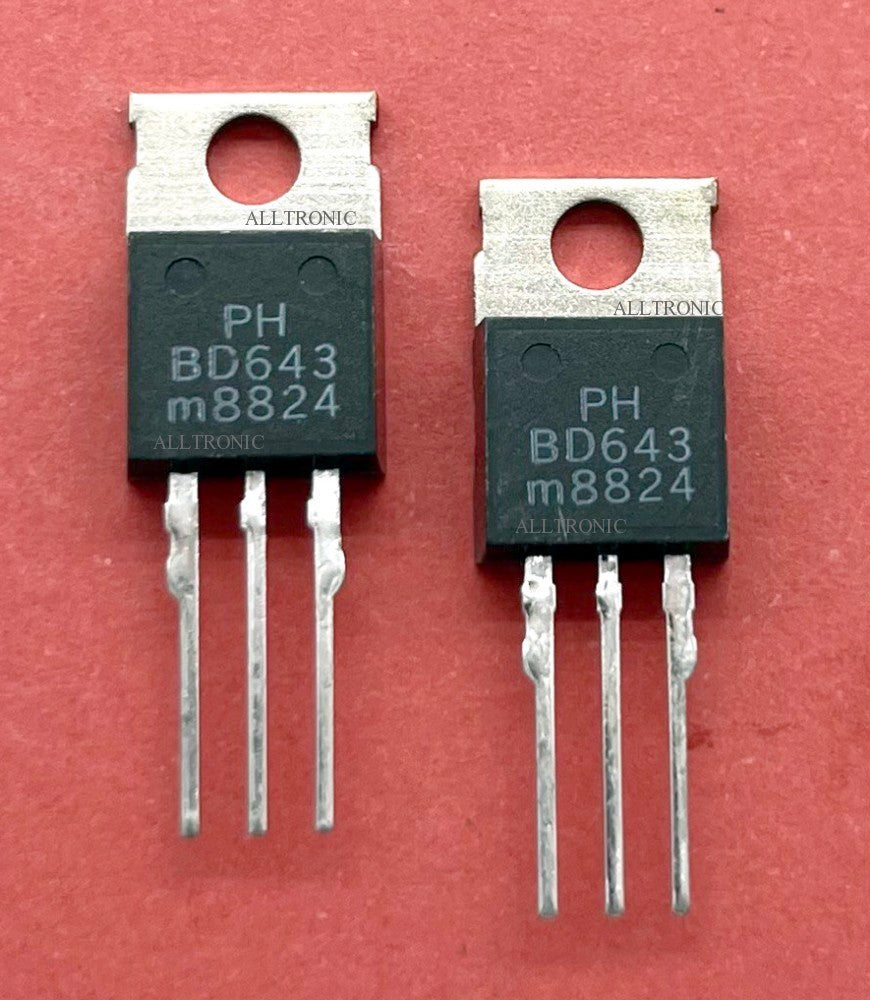Silicon NPN Darlington Power Transistor BD643 TO220 - Philip