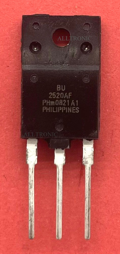 Color TV Horizontal Deflection Output Transistor BU2520AFI TO3P Philip
