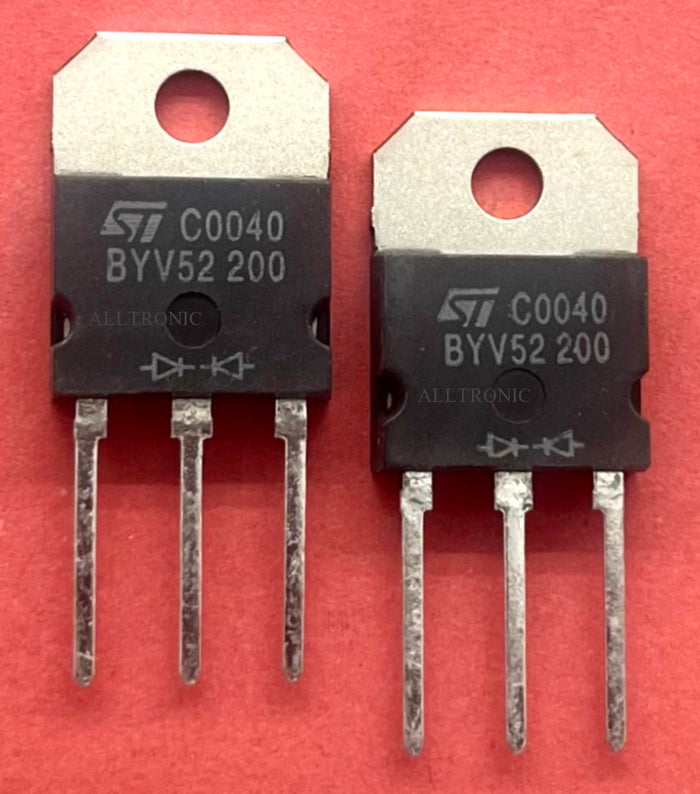 Genuine Fast Recovery Rectifier / Diode BYV52 = BYV52-200 TO3P - STM