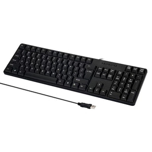 MC-689 Large Letter Print Keyboard / Big Letter Keyboard Print  USb Wired / USB Big Txt  Keyboard