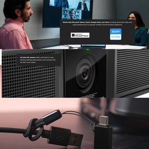 Bose Professional Videobar ( VB-S ) ,4K Ultra-HD Camera All-in-one USB Conferencing device , Webcam with Speaker and Microphone / 3Yrs Warranty